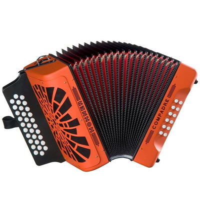 HOHNER MOD. Compadre Acordeón de botones- Naranja