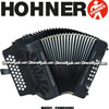 HOHNER MOD. Compadre Acordeón de botones - Negro