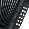 HOHNER MOD. Compadre Acordeón de botones - Negro