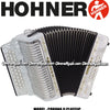 HOHNER MOD. Corona II Classic Acordeón de botones- Blanco perla