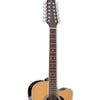 TAKAMINE "TT" Series Acoustic/Electric 12-String Guitar - Thermal Top