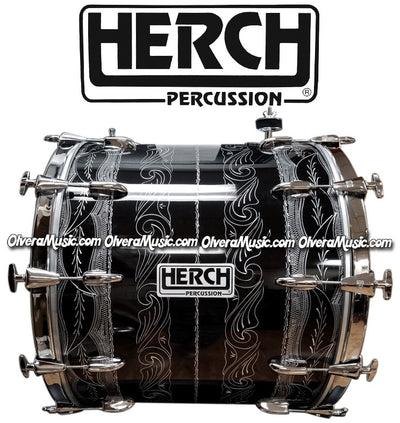 HERCH Tambora Custom (Guirnaldas BK) - Disponible solo sobre pedido.