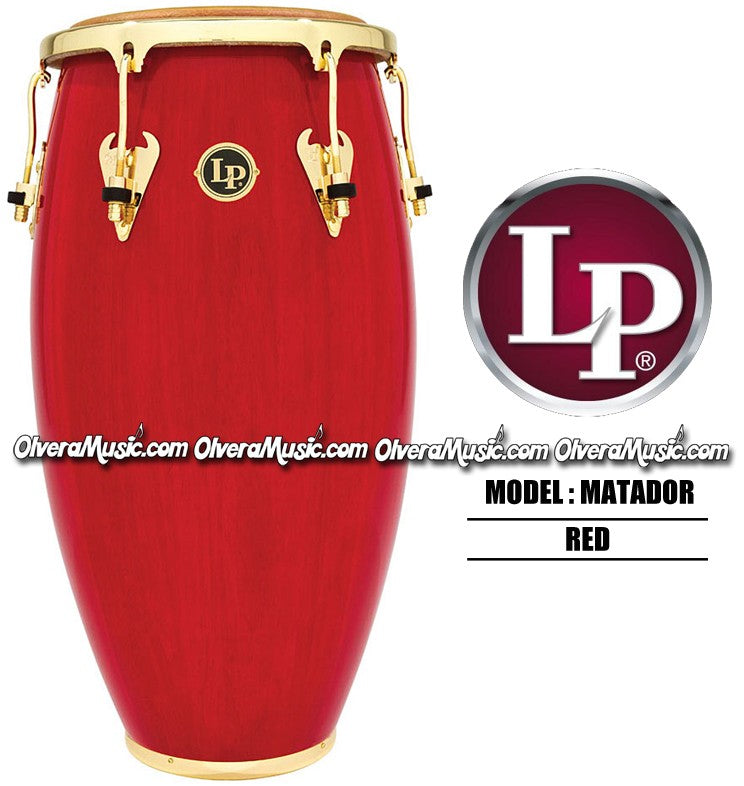 LP Matador Wood Congas - Red