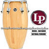 LP Matador Wood Congas - Natural/Chrome