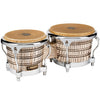 LP Galaxy Giovanni Wood Bongos - Natural/Chrome