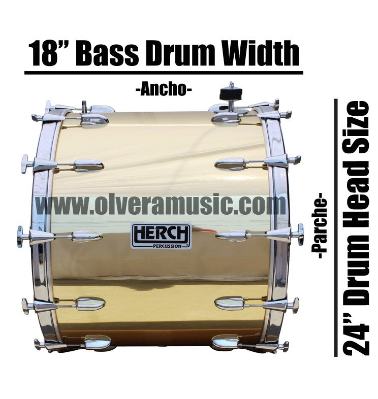 SUNLITE 18x24 Bass Drum Combo with Accessories