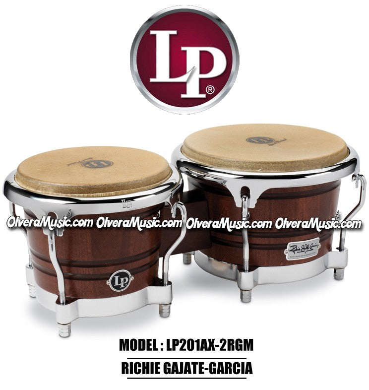 LP Richie Gajate-Garcia Signature Wood Bongos