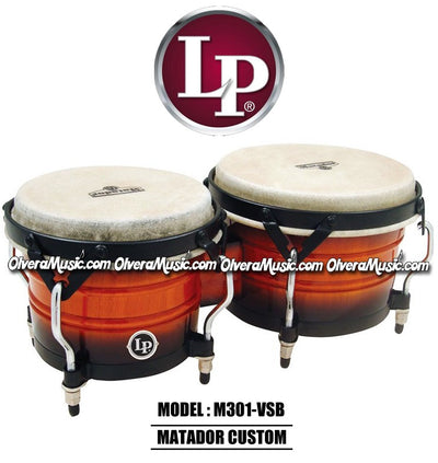 LP Matador Custom Wood Bongos