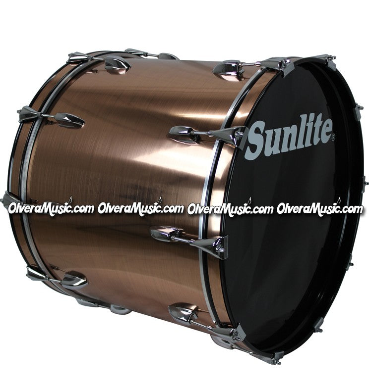 SUNLITE 18x24 Bass Drum - Bronze/Copper