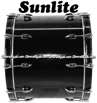 SUNLITE 18x24 Bass Drum - Black