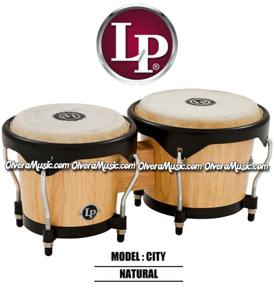 LP City Series Wood Bongos