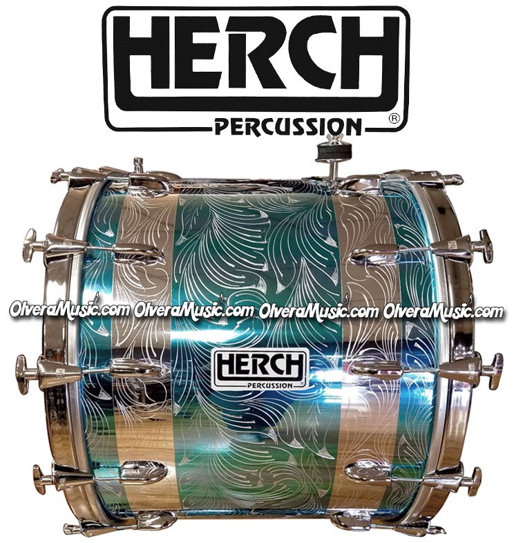 HERCH Tambora Custom (Rameado BL Metal) - Disponible solo sobre pedido.