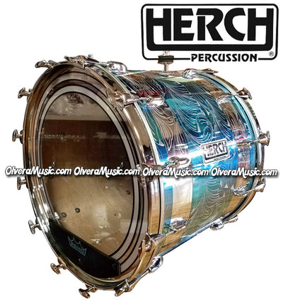 HERCH Tambora Custom (Rameado BL Metal) - Disponible solo sobre pedido.