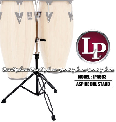 LP Aspire® Slide Mount Double Conga Stand