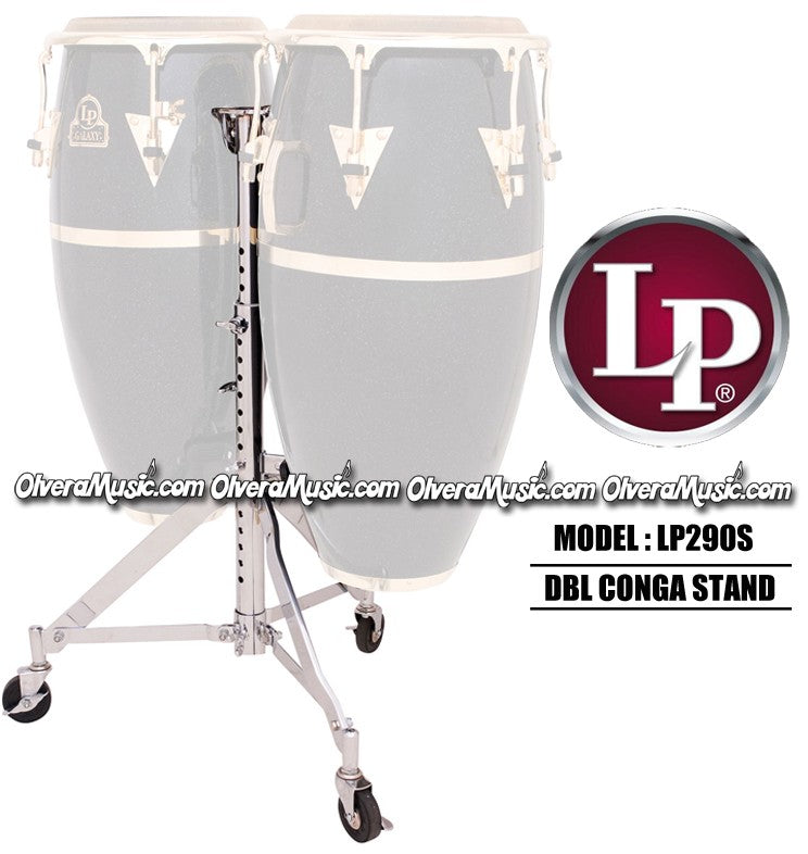 LP Slide Mount Double Conga Stand