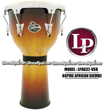 LP Aspire® African Djembe - Vintage Sunburst