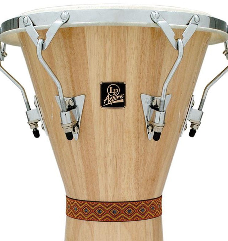 LP Aspire® Tunable Djembe - Natural/Chrome