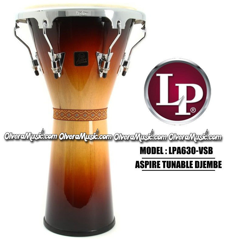 LP Aspire® Tunable Djembe - Vintage Sunburst