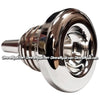 GARIBALDI Elite Trombone Mouthpiece Double Cup - Silver Plate Finish