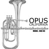 OPUS Corsair Eb Alto Horn - Nickel Finish