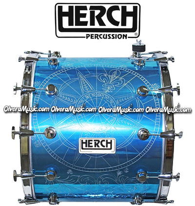 HERCH Tambora Custom (Brújula TQ Spectra flame) - Disponible solo sobre pedido.