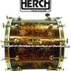 HERCH Tambora Custom (Tréboles marrón antiguo)