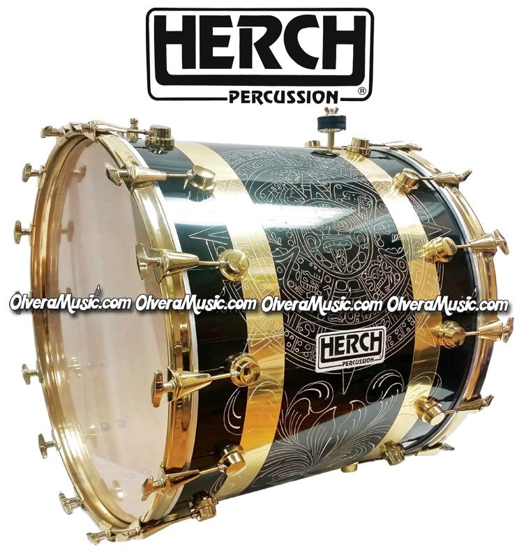 HERCH Tambora Custom (Azteca BK) -Disponible solo sobre pedido.