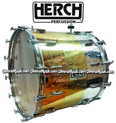 HERCH Tambora Custom (Azteca Tri-Gold) - Disponible solo sobre pedido.