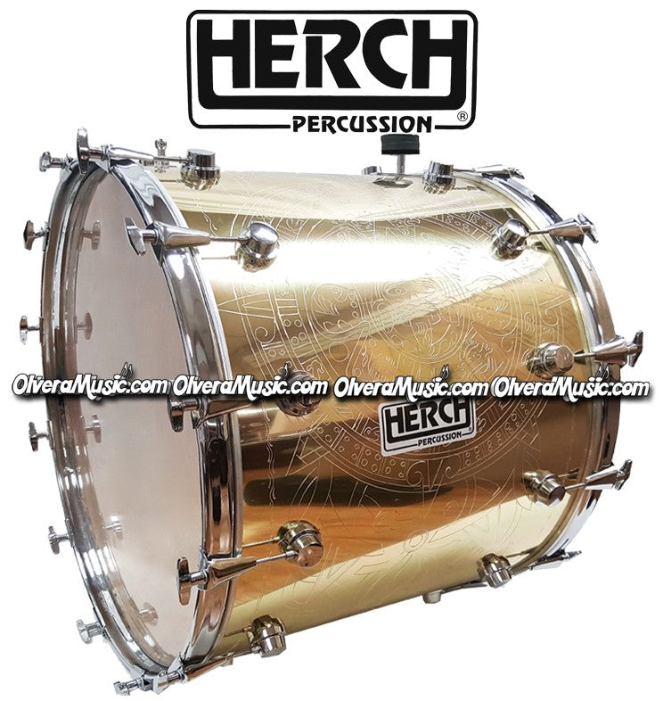 HERCH Tambora Custom (Azteca Dorado) - Disponible solo sobre pedido.