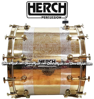 HERCH Tambora Custom (Azteca combinada) -Disponible solo sobre pedido.