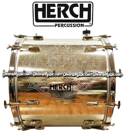 HERCH Tambora Custom (Gold Azteca) - Disponible solo sobre pedido.