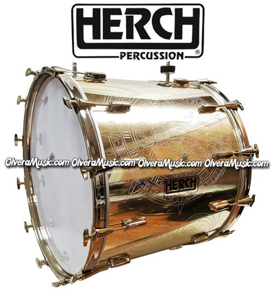 HERCH Tambora Custom (Gold Azteca) - Disponible solo sobre pedido.