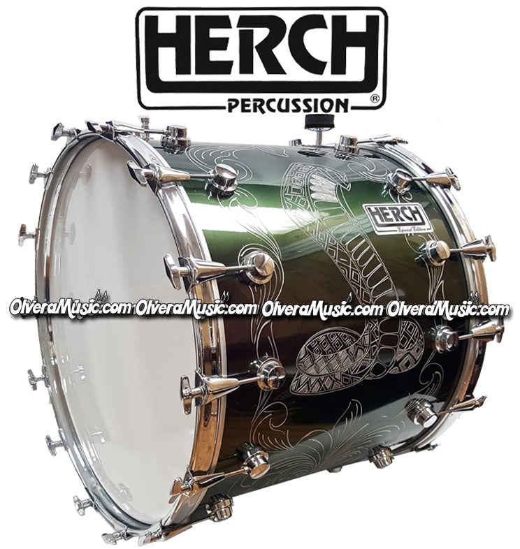 HERCH Tambora Custom (Cobra Camaleón) - Disponible solo sobre pedido.