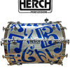 HERCH Tambora Custom (Notas Musicales BL) - Disponible solo sobre pedido.