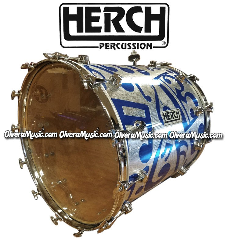 HERCH Tambora Custom (Notas Musicales BL) - Disponible solo sobre pedido.