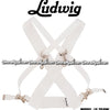 LUDWIG Bass Drum Strap (Sling) - White