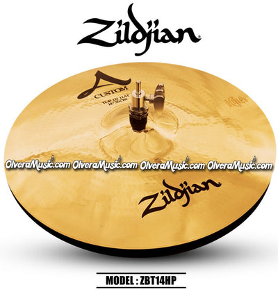 ZILDJIAN A Custom 14" Hi-Hat Cymbals