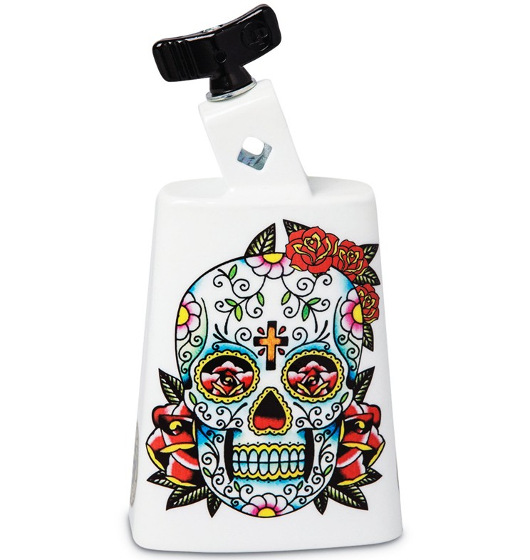 LP Collect-A-Bell Sugar Skull Cowbell