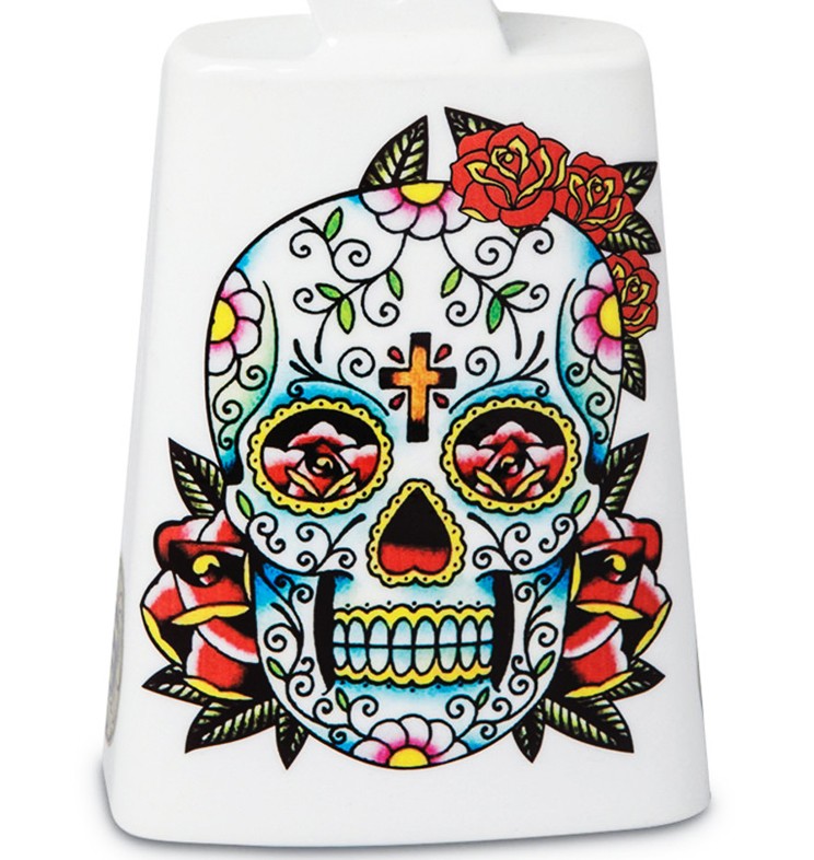 LP Collect-A-Bell Sugar Skull Cowbell