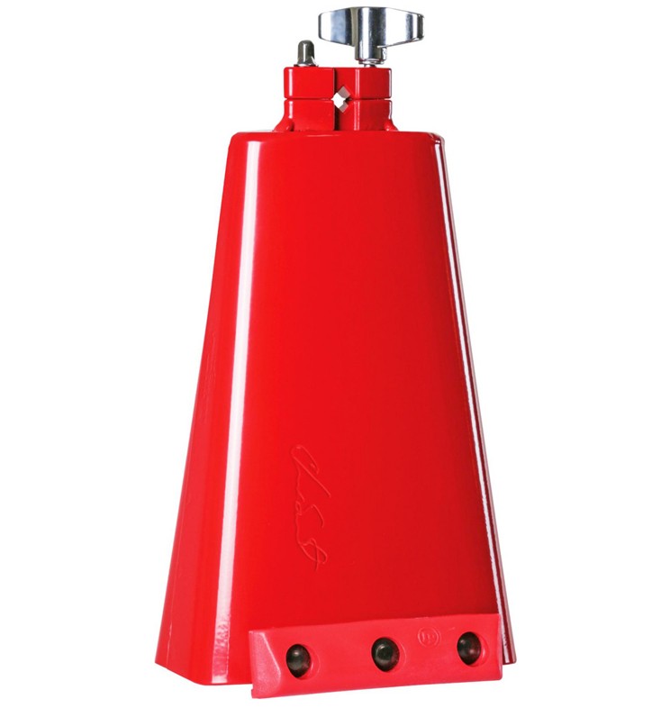 LP Chad Smith Signature Ridge Rider Cowbell - 8" Red Finish