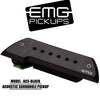 EMG Acoustic Active Soundhole Pick-Up System - Black