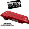 EMG Acoustic Active Soundhole Pick-Up System - Red