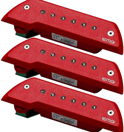 EMG Acoustic Active Soundhole Pick-Up System - Red