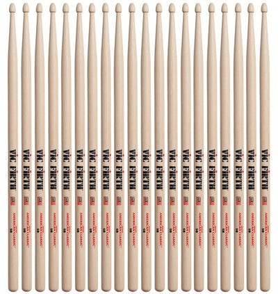 VIC FIRTH American Classic Wood Tip Drumsticks - 5B