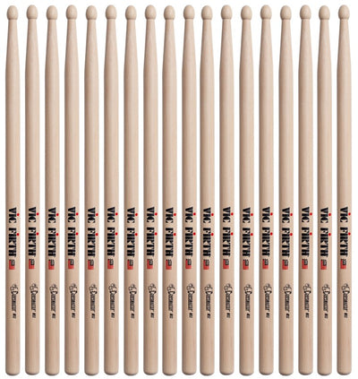 VIC FIRTH Corpsmaster Marching Snare Sticks - Wood Tip