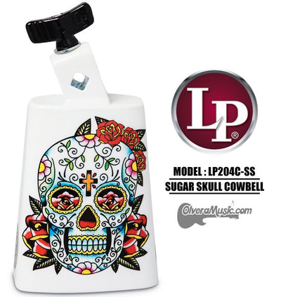 LP Collect-A-Bell Sugar Skull Cowbell