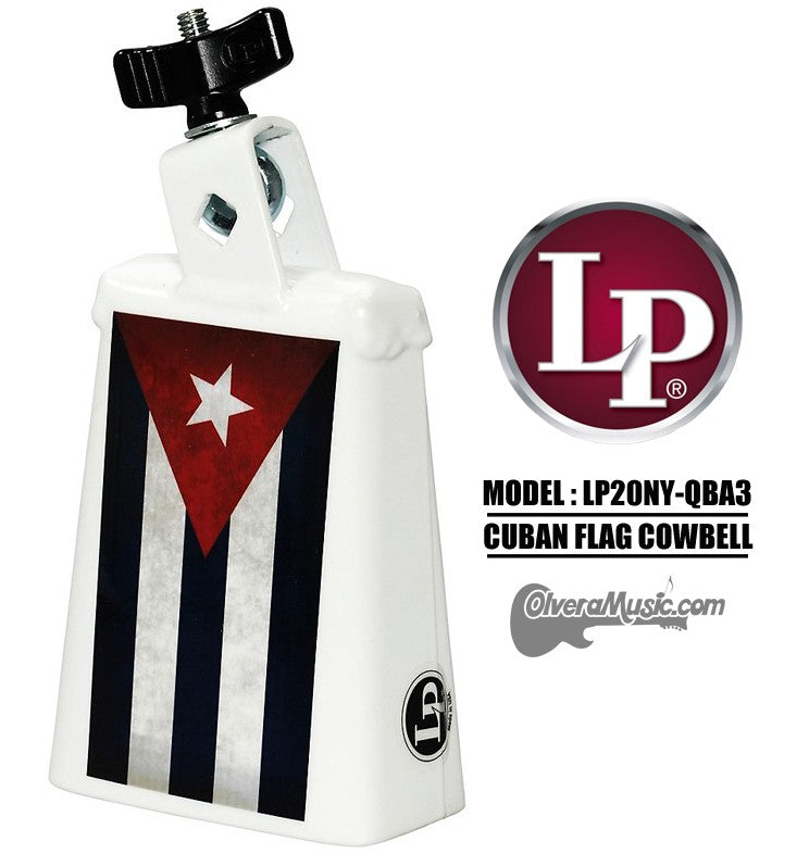 LP Collect-A-Bell Cuban Flag Cowbell