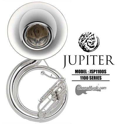 JUPITER Metal BBb Sousaphone - Silver Plate Finish