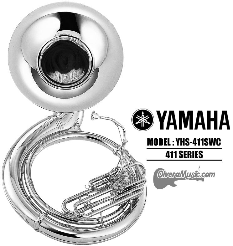 YAMAHA Metal BBb Sousaphone - Silver Plate Finish