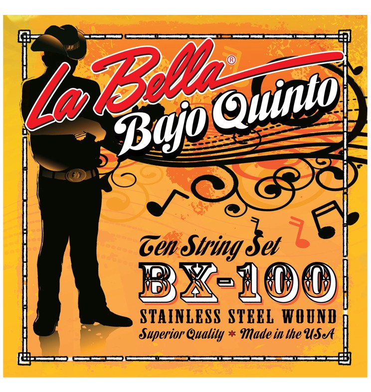 LA BELLA Bajo Quinto Strings